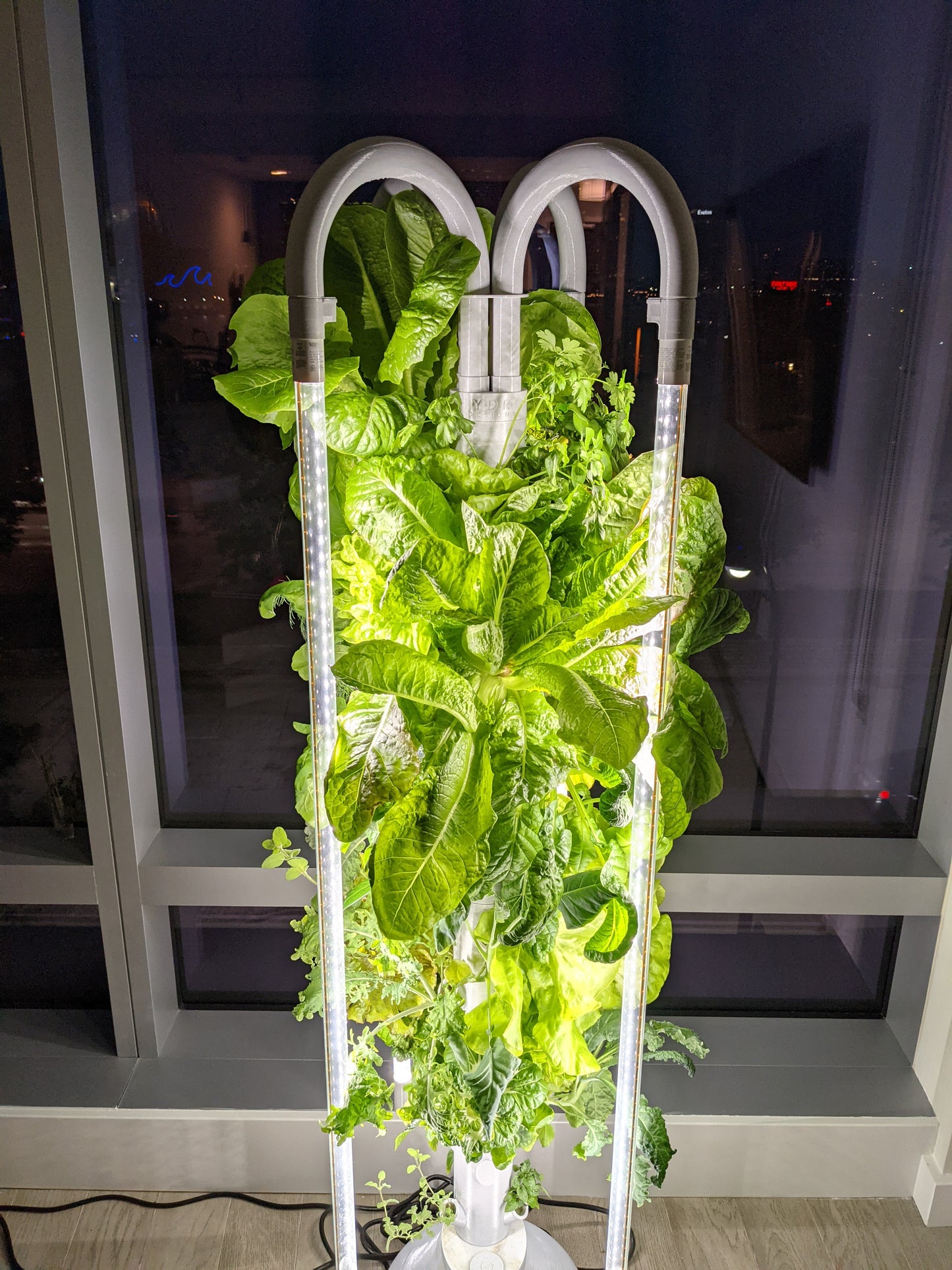 The Hydro Tower® Hydroponic Gardening Tower for 36 Plants with Integrated Lighting and Watering Systems (HD1.5 Model)