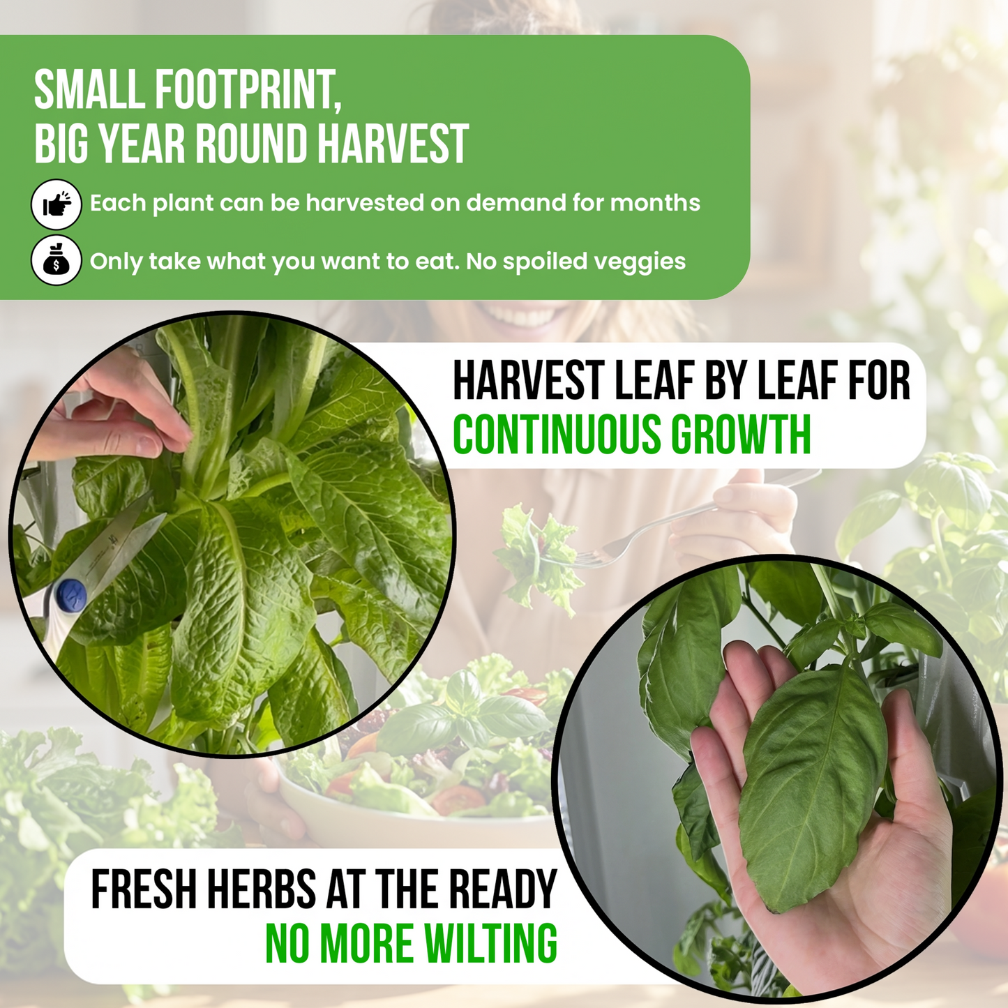 Hydroponic Tower Planter - Complete Plant Growing Starter Kit - Vertical Indoor System for Herb and Vegetable Gardening, Microgreens and More - Includes Grow Light Setup, Smart WiFi Control | The Hydro Tower® | Model A